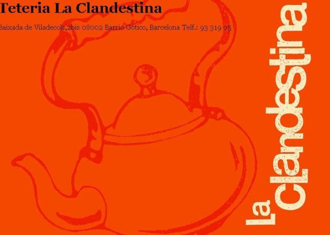 Teteria La Clandestina Barcelona