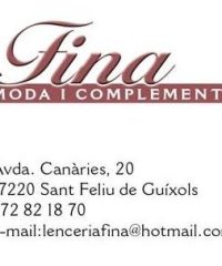 Lenceria Fina moda y complementos Sant Feliu de Guixols