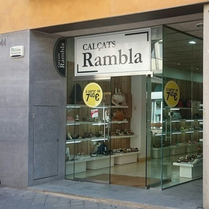 Calçats Rambla Sant Feliu de Guixols