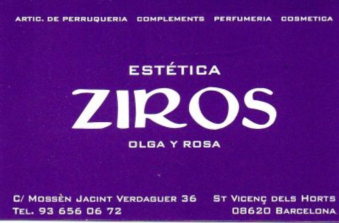 Ziros Estética Sant Vicenç