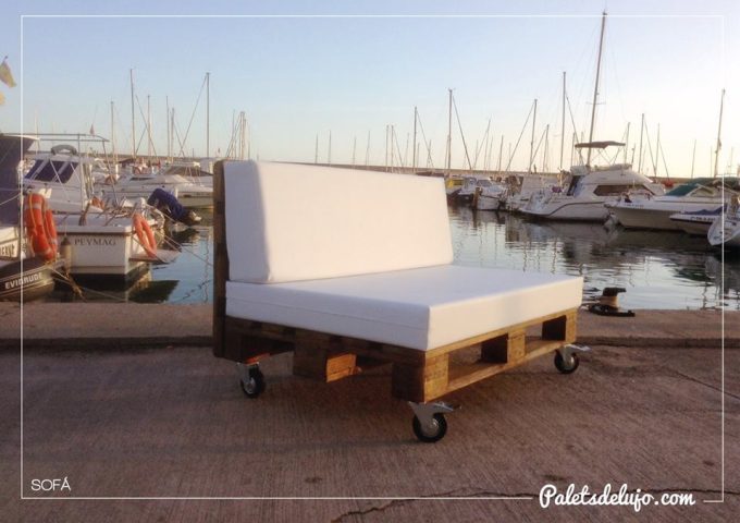LUJO Muebles con palets