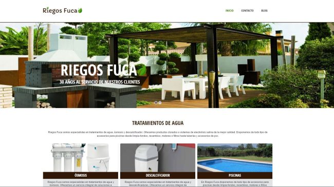 Riegos, piscinas, chimeneas, barbacoas