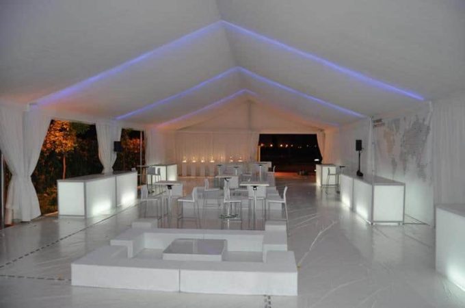 Evento en carpa por Barcelona Eventos