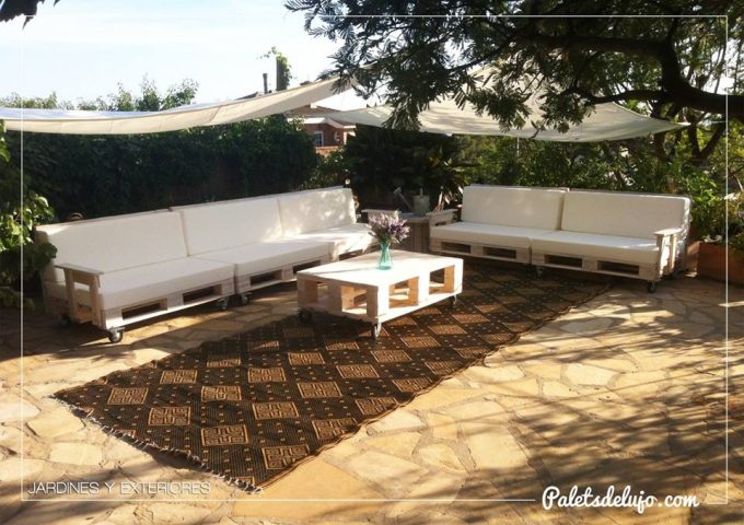 LUJO Muebles con palets