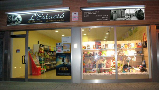 L'Estació librería papelería Sant Feliu de Guixols