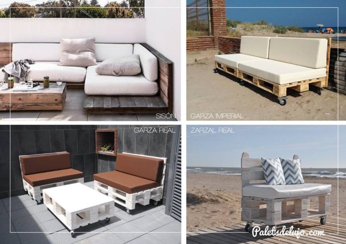 LUJO Muebles con palets
