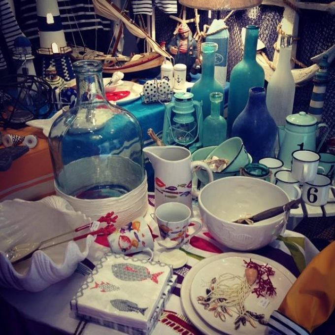 El Mercader del Mar decoración marinera Sant Feliu de Guixols