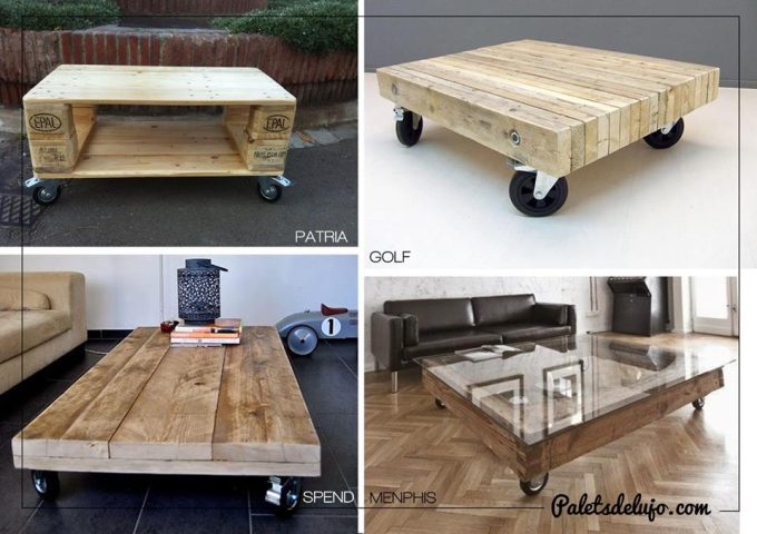 LUJO Muebles con palets
