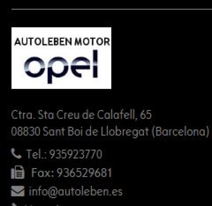 Autoleben Motor Concesionario Opel Sant Boi De Llobregat