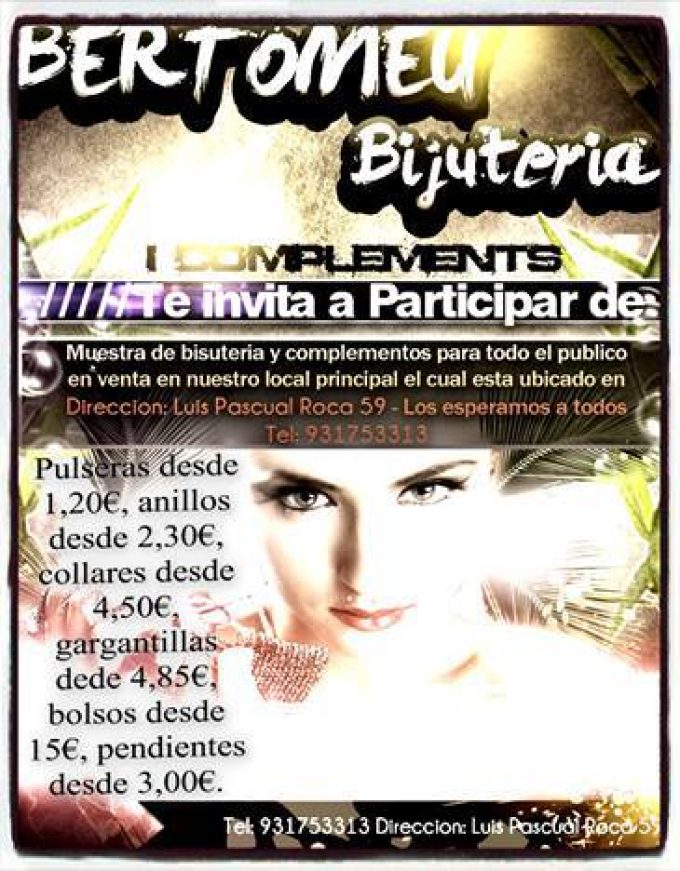 Bertomeu Bijuteria Complements Sant Boi De Llobregat