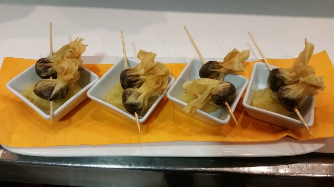 Bar restaurant Nou Coro Sant Feliu tapas, menú diario y pinchos crujiente de morcilla