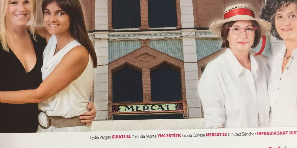 Guia33 y YMC estética Sant Just participan en el calendario solidario de ayuda a las mujeres