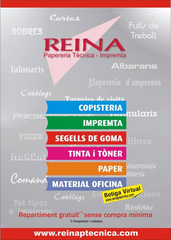 Papelería Técnica Reina L’Hospitalet De Llobregat