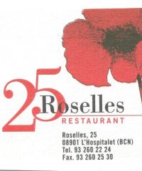 Restaurante 25 Roselles L’Hospitalet