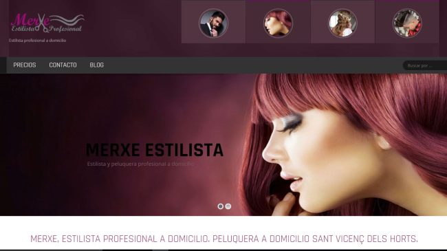 Estilista profesional a domicilio